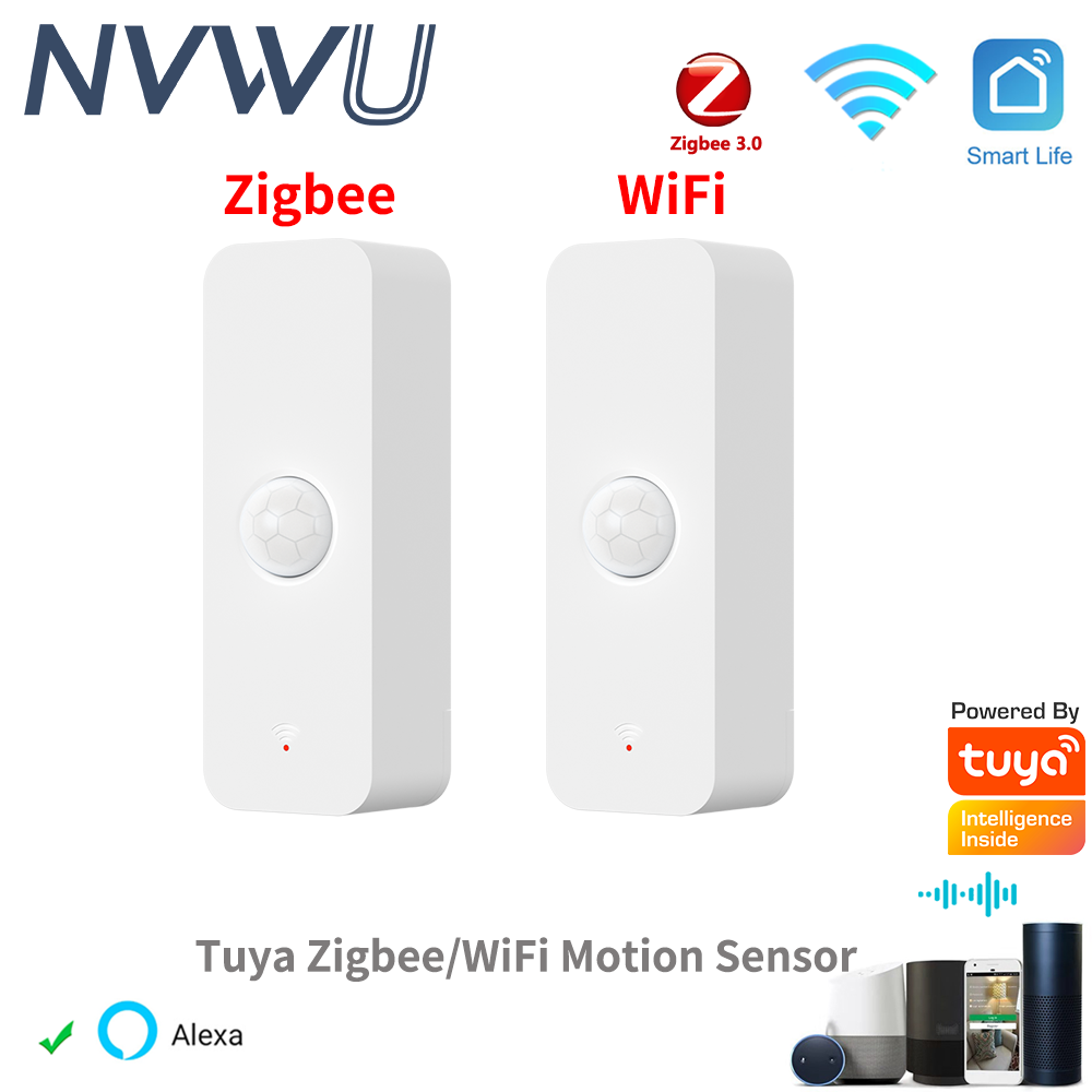 Home Security Alexa - Tuya WiFi Zigbee PIR capteur de