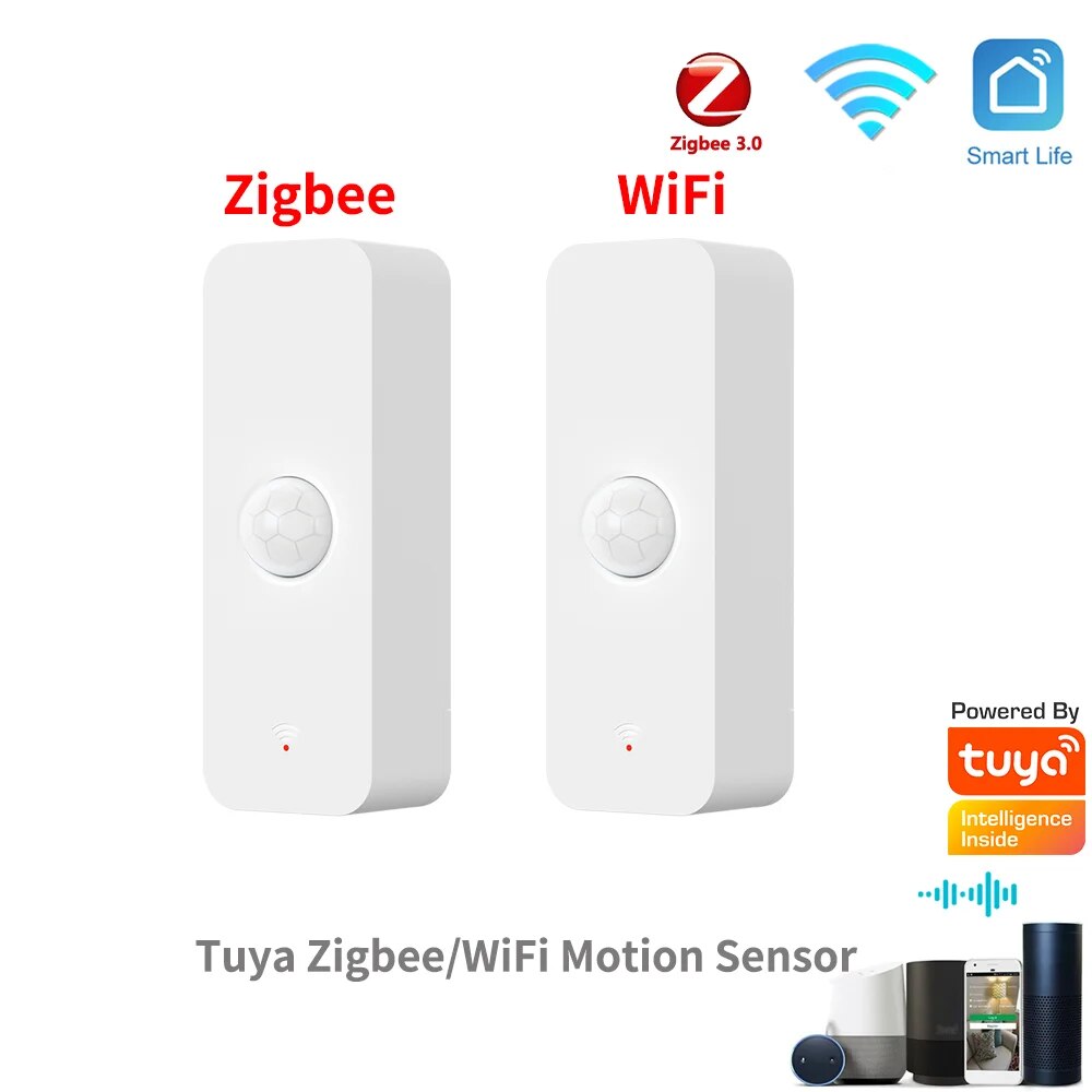 Home Security Alexa - Tuya-Capteur de mouvement PIR Zigbee WiFi,