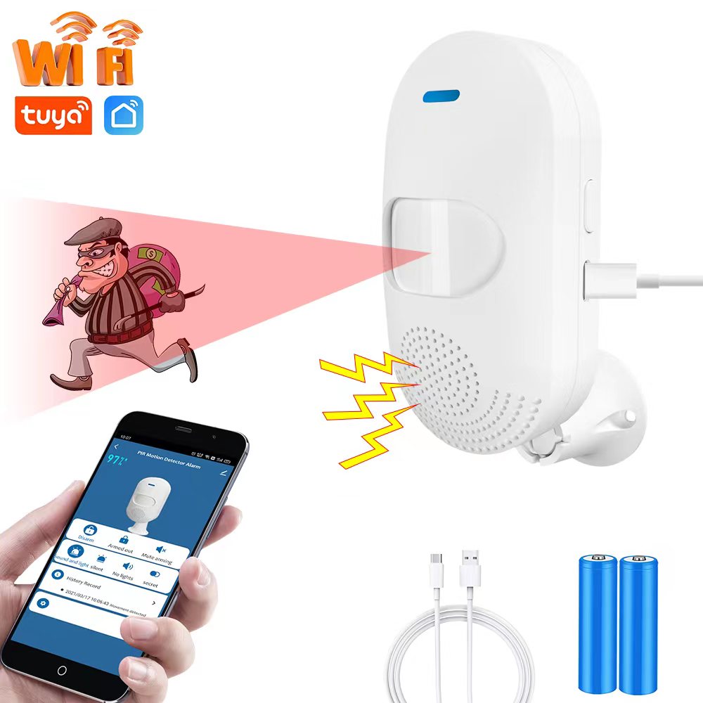 Pet Immune Pir Sensor - TAIBOAN-Détecteur infrarouge PIR intelligent, alarme sonore