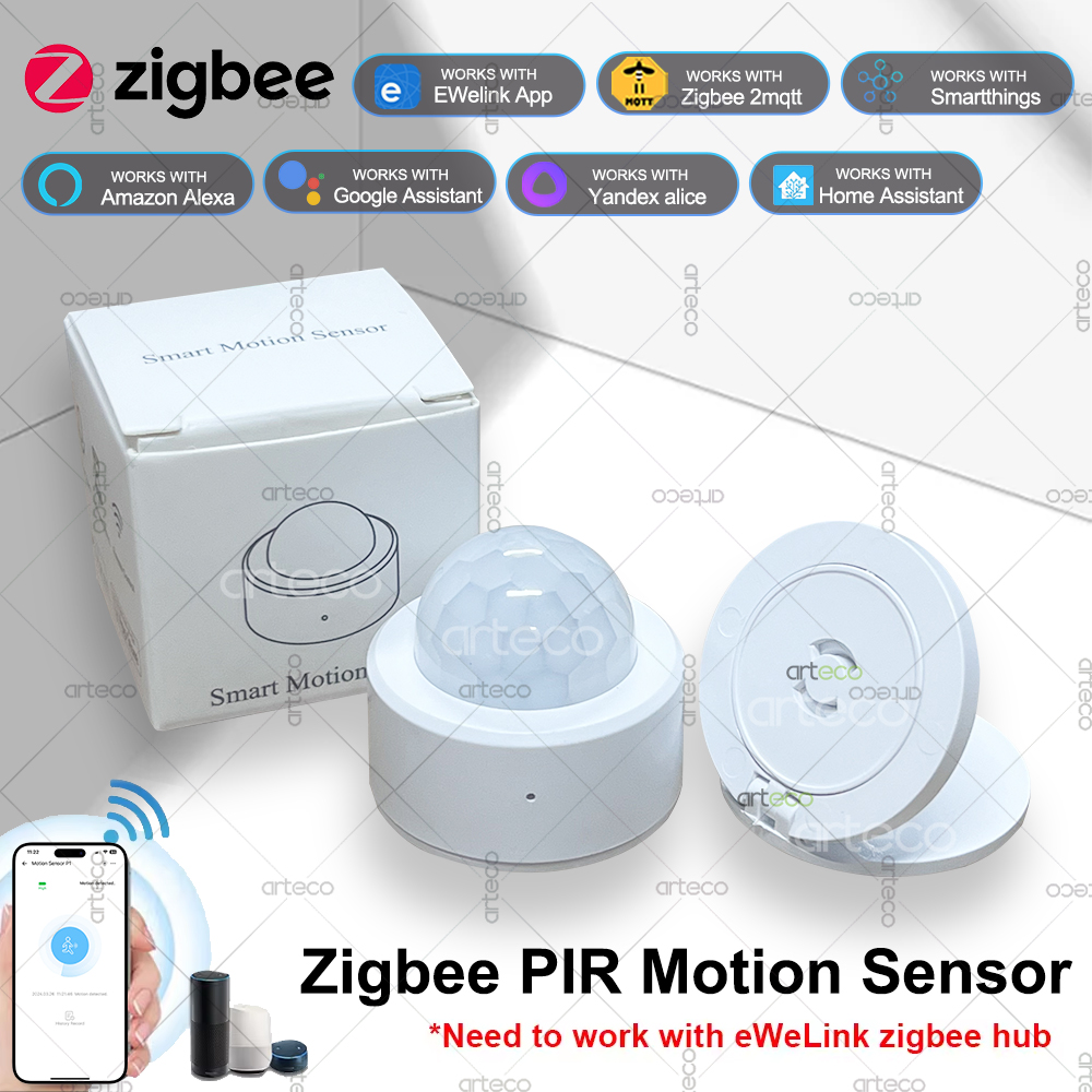 Home Security Alexa - Ewelink Zigbee PIR capteur de mouvement