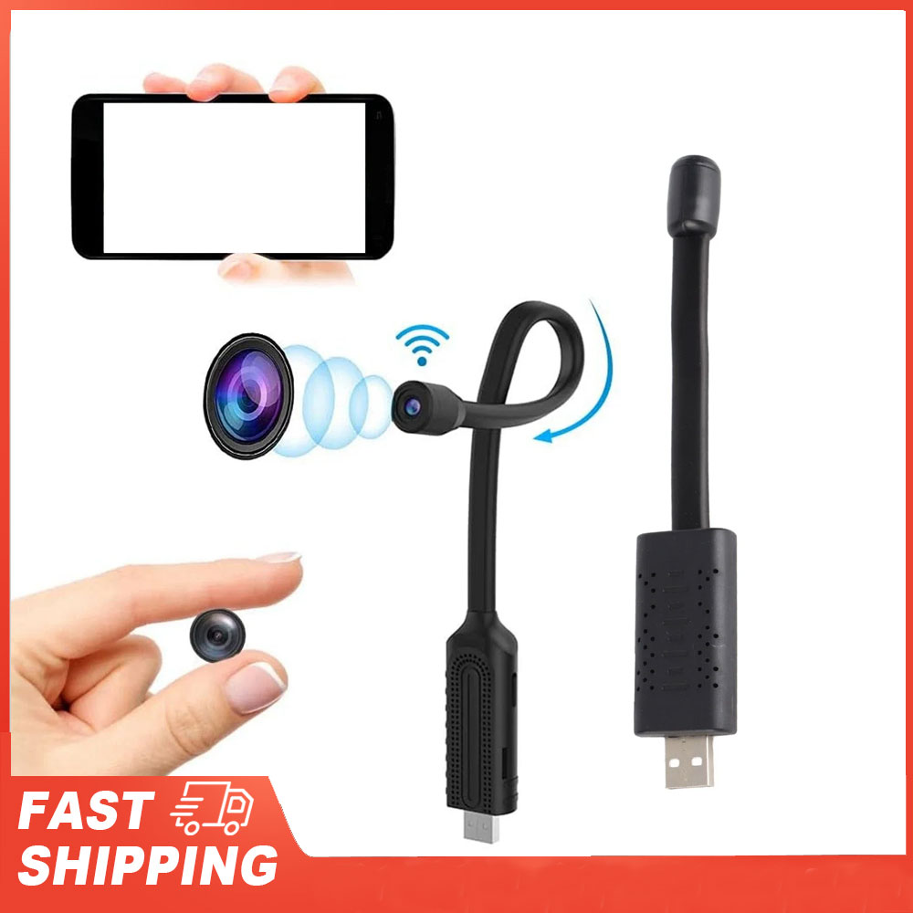 Hidden Camera Clock - Caméra de sécurité WiFi USB 1080P