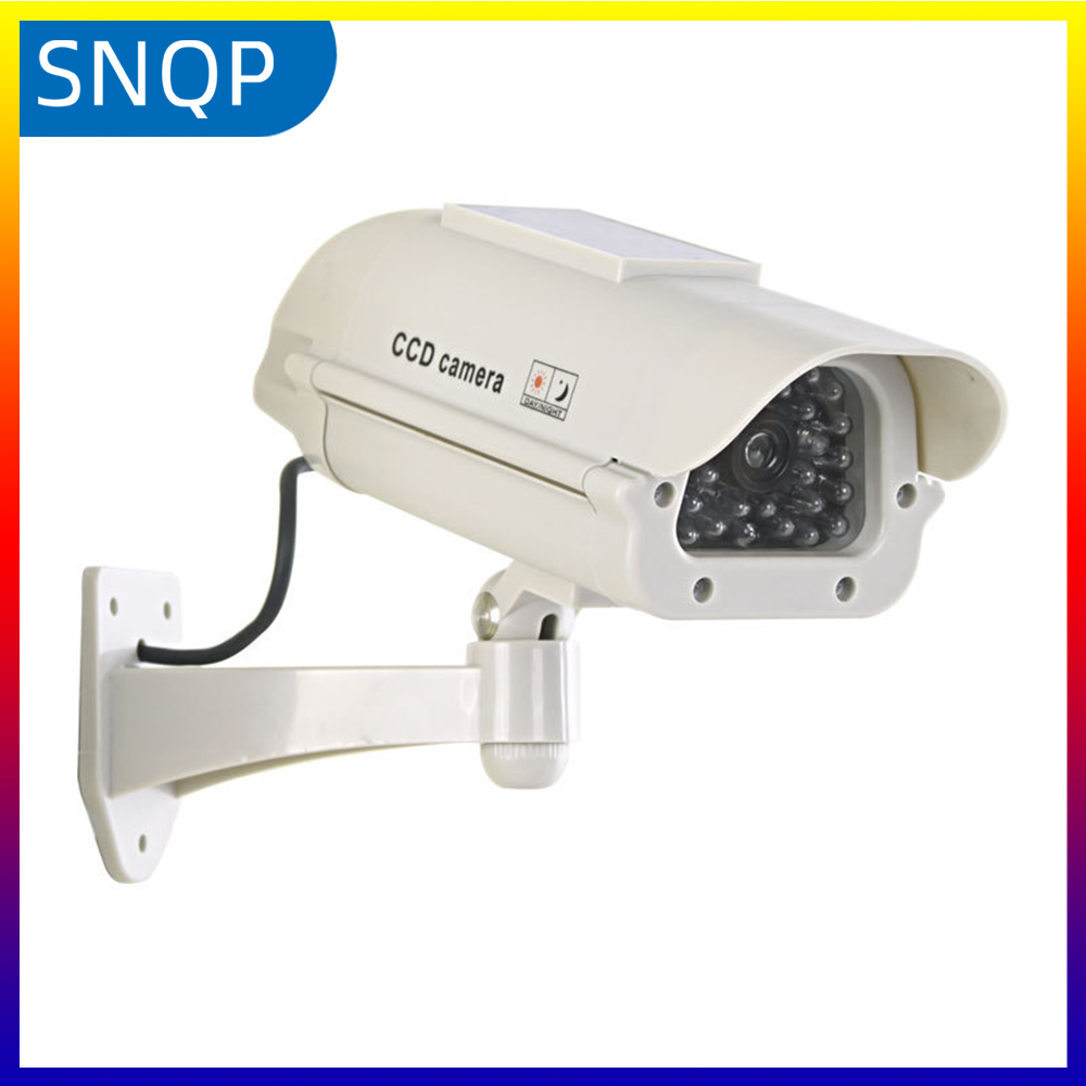 Home Security Tips - Caméra solaire de simulation étanche, fausse