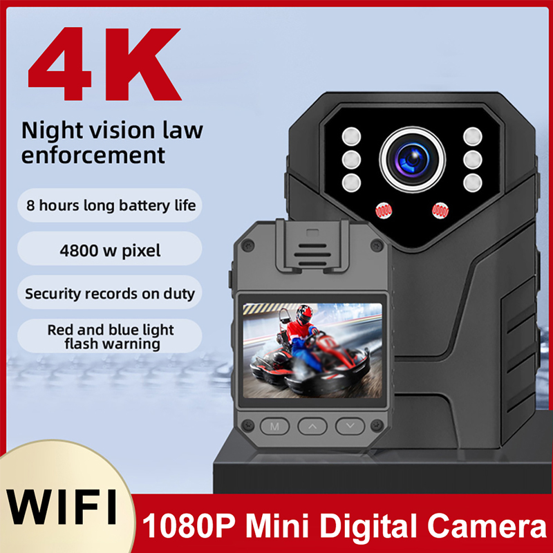 Home Security Brand - Mini caméra Full HD 1080P, écran