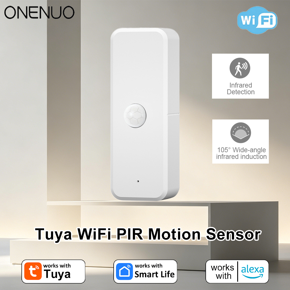 Home Security Alexa - Nouveau détecteur de mouvement PIR WiFi