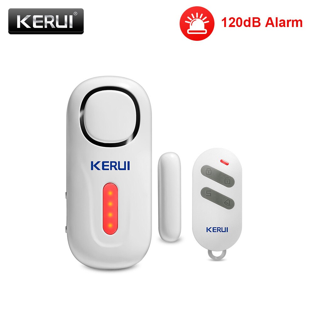 Home Security System Installation - KERUI 120DB sans fil porte/fenêtre entrée