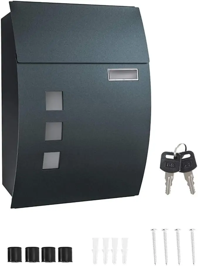 Home Security Letters - Boîte aux lettres murale étanche pour