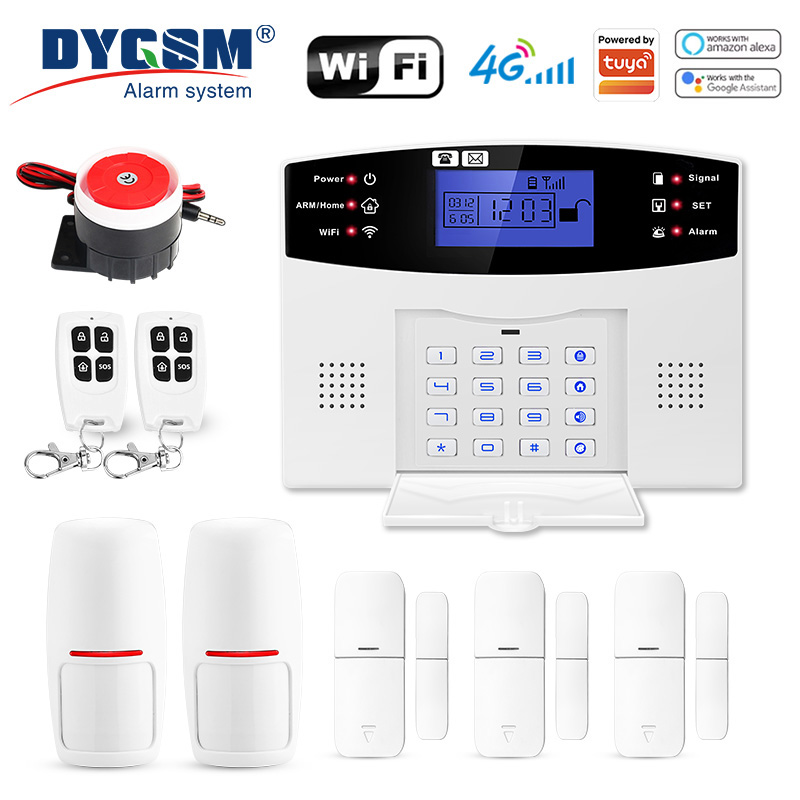 Home Security System Installation - Système d'alarme de sécurité domestique intelligent