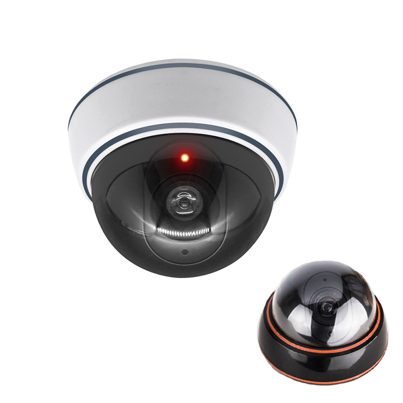 Home Security Tips - Fausse caméra dôme créative noir/blanc, Simulation