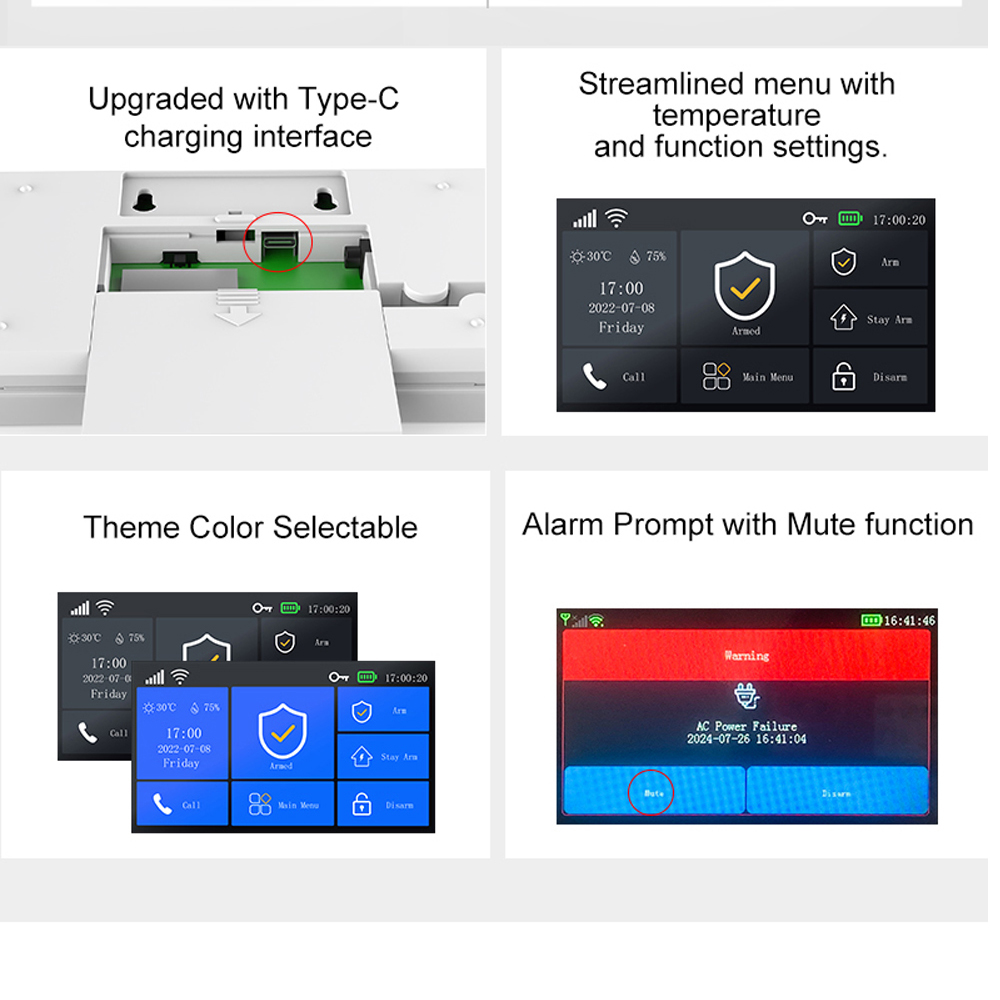 PGST107 Alarme intelligente 4G - Home Security System Installation avis et prix