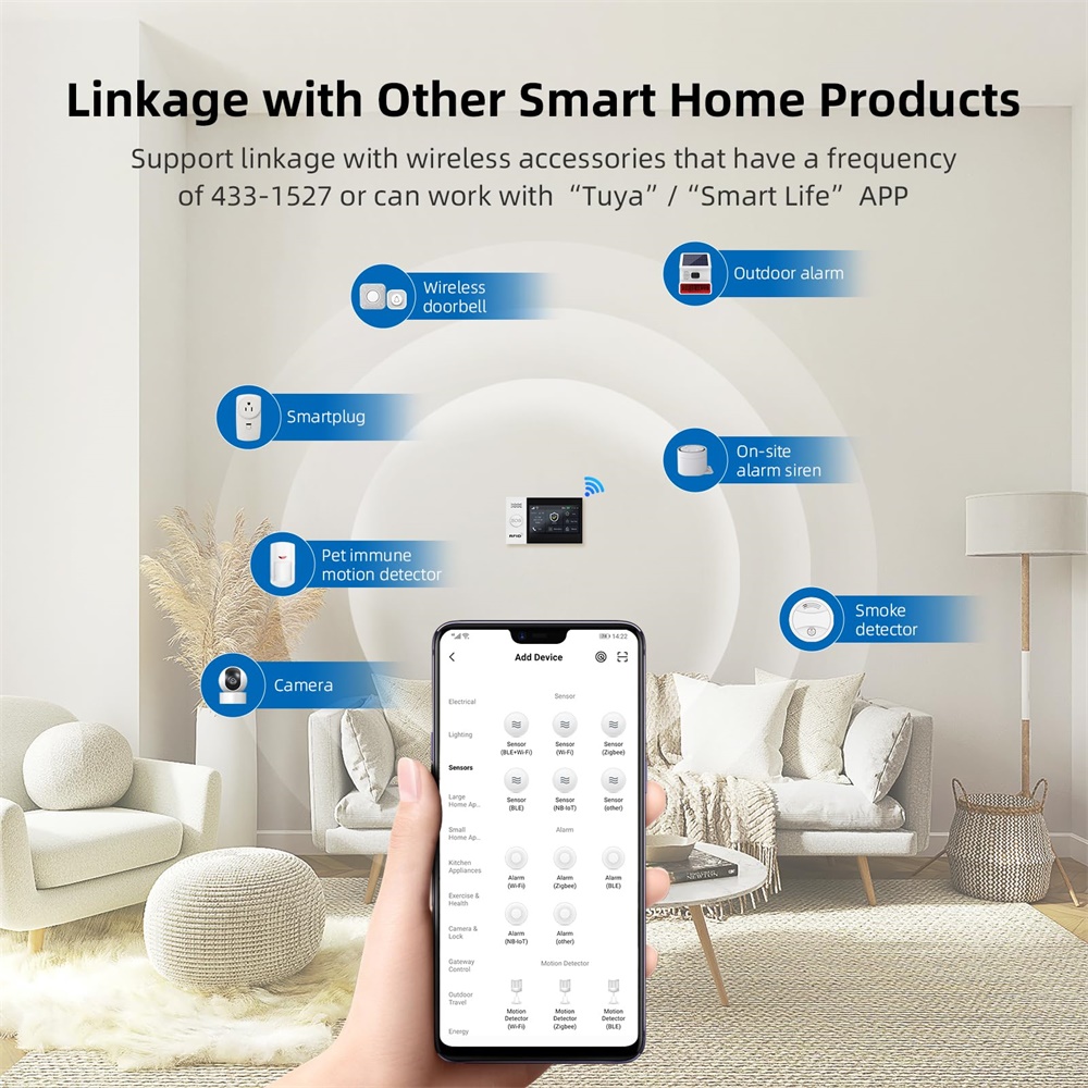 Système d'alarme intelligent G - Home Security System Installation avis et prix