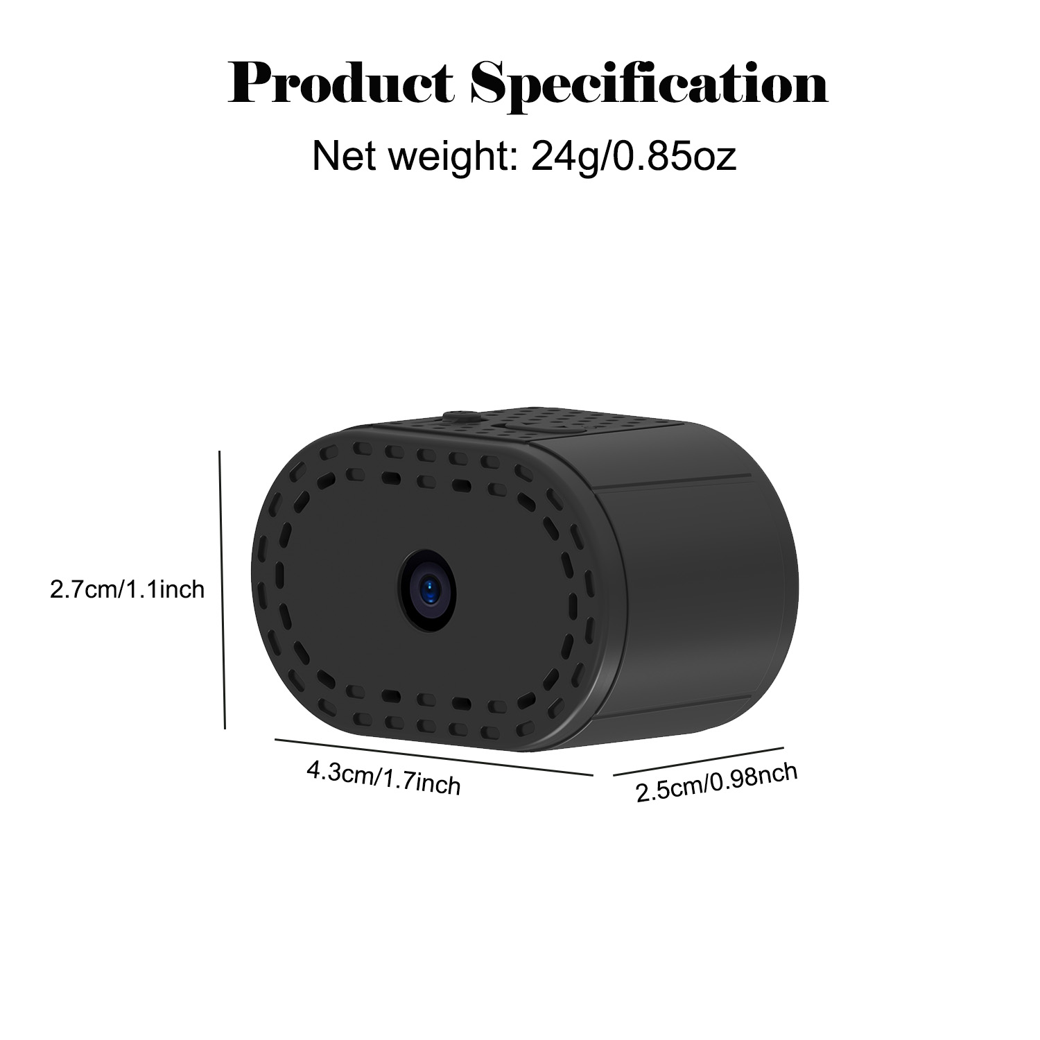 Mini caméra de sécurité WiFi m - Hidden Camera Clock avis et prix