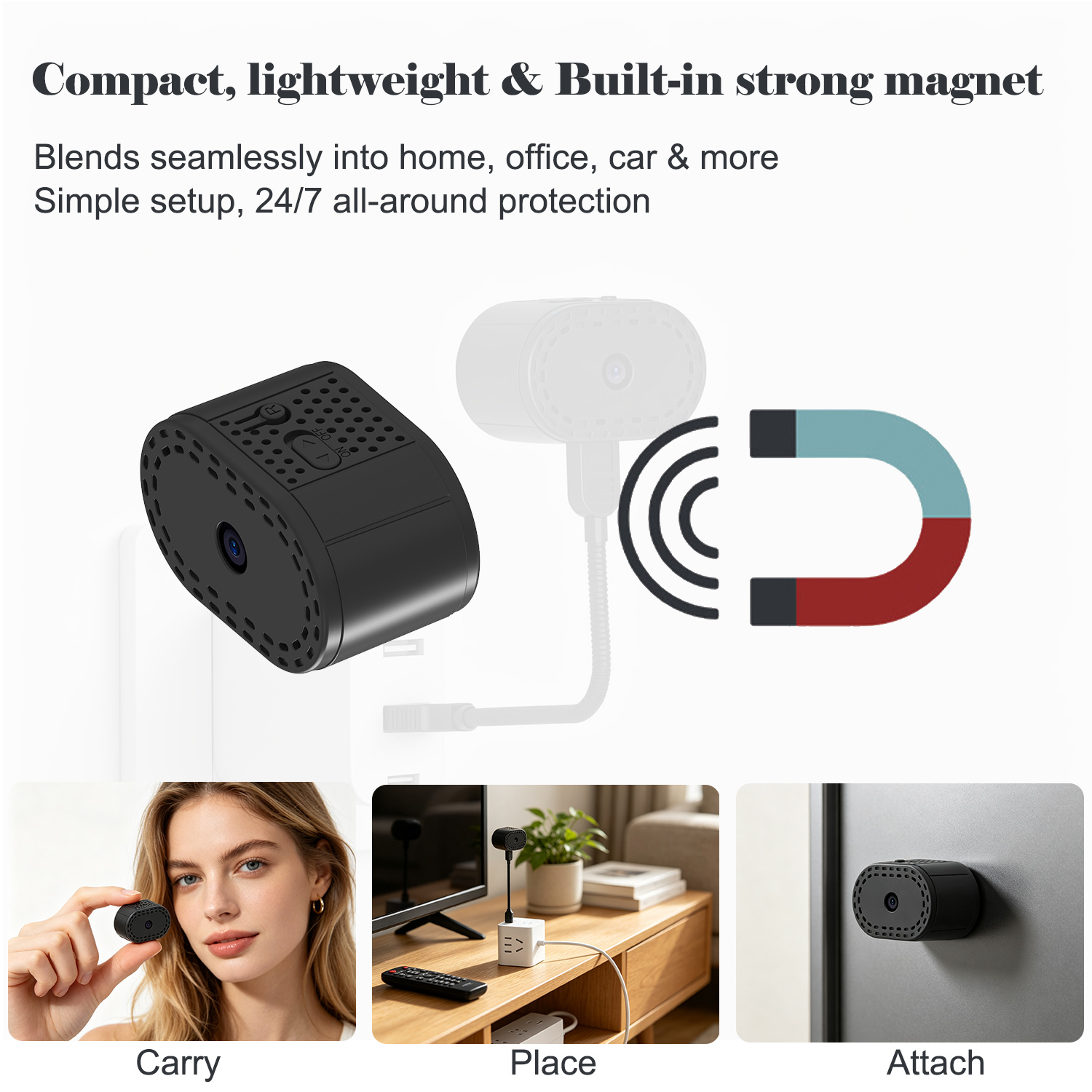 Mini caméra de sécurité WiFi m - Hidden Camera Clock avis et prix