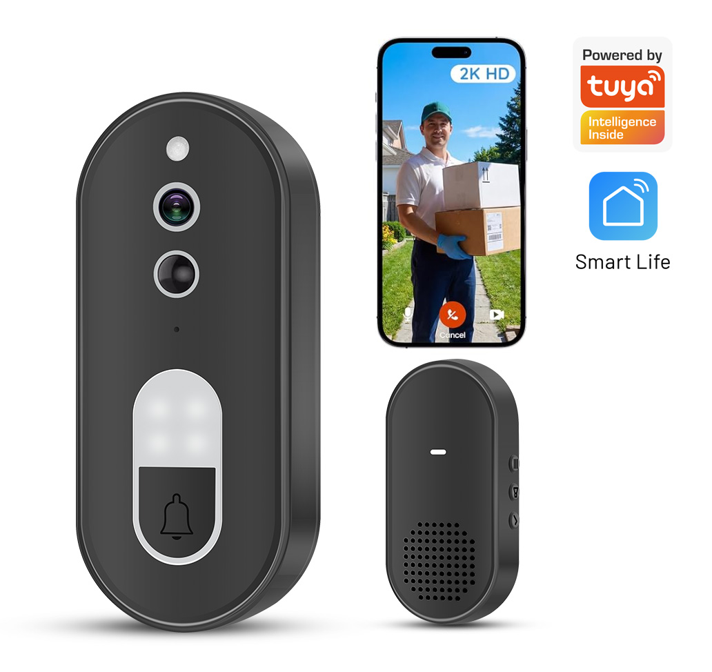 Sonnette vidéo sans fil WiFi T - Home Security Honeywell avis et prix