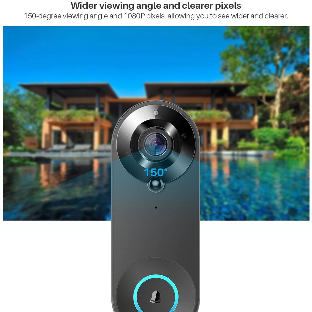 Tuya 1080P sans fil WIFI sonne - Home Security Honeywell avis et prix
