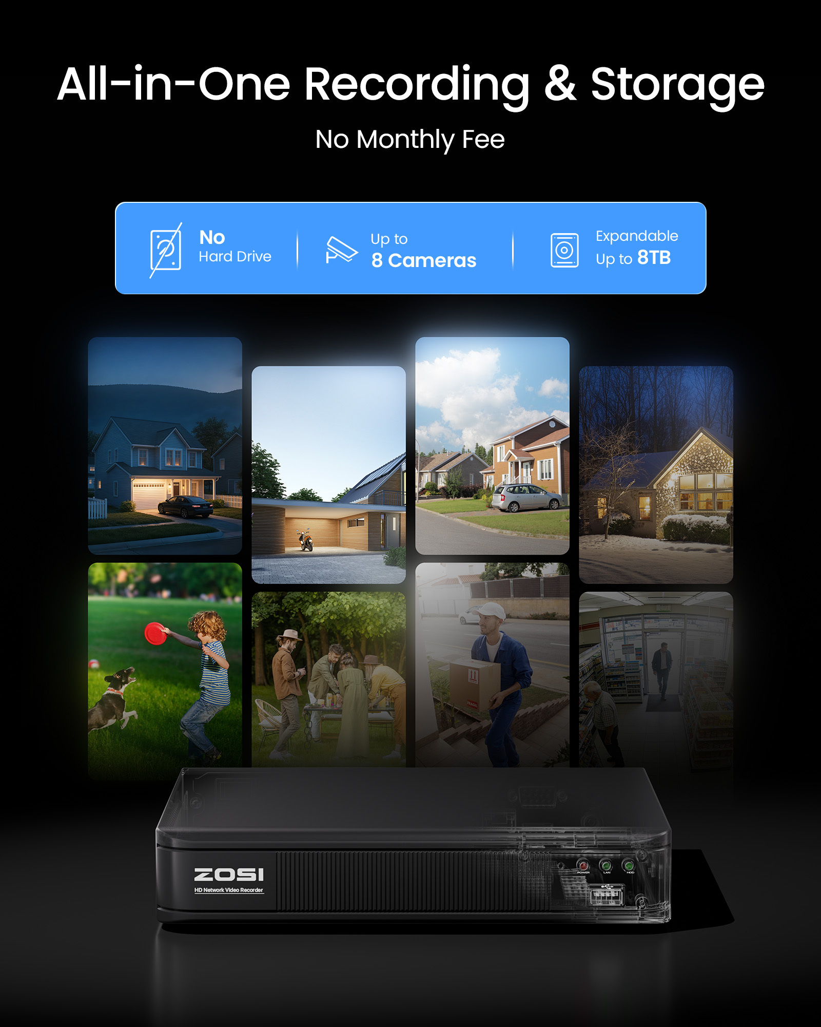 Système de caméra de sécurité  - Home Security Brand avis et prix
