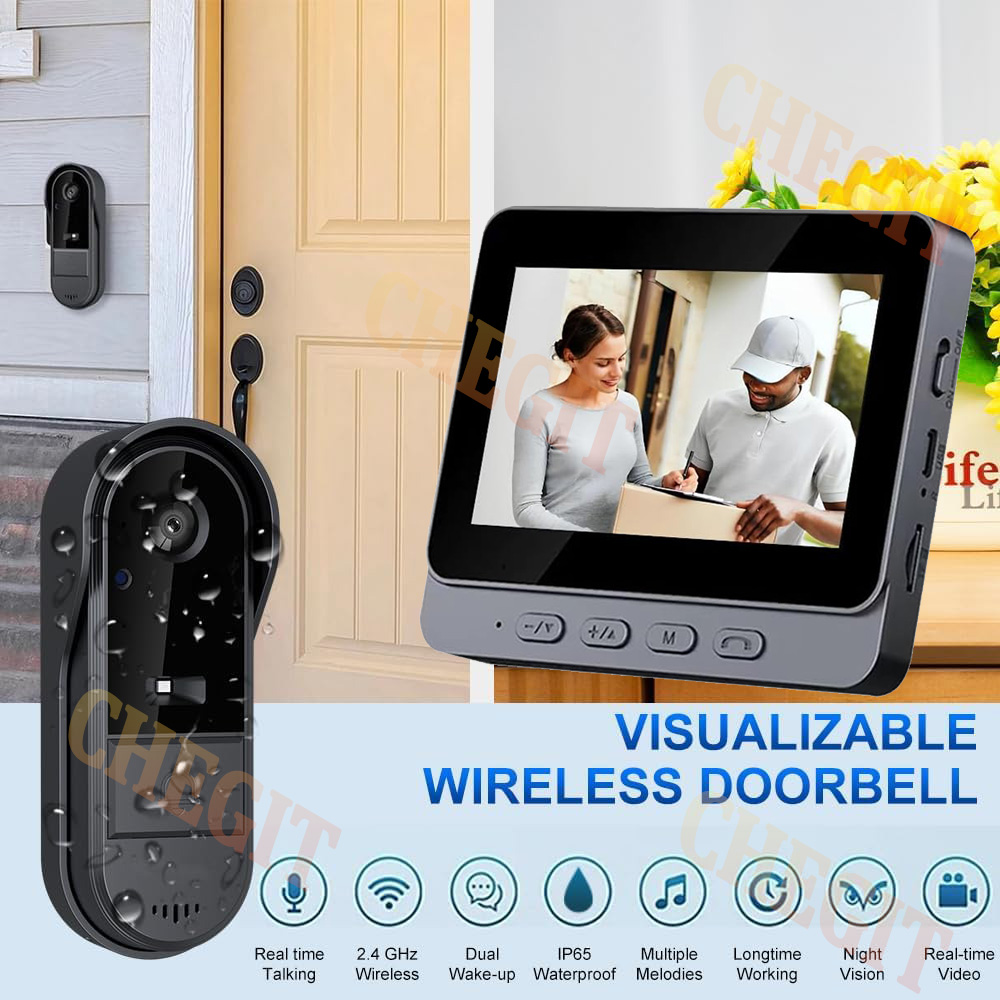 Sonnette Wifi sans fil avec ca - Home Security Honeywell avis et prix