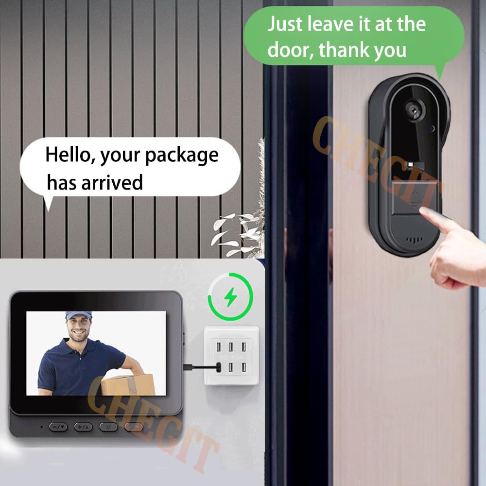Sonnette Wifi sans fil avec ca - Home Security Honeywell avis et prix