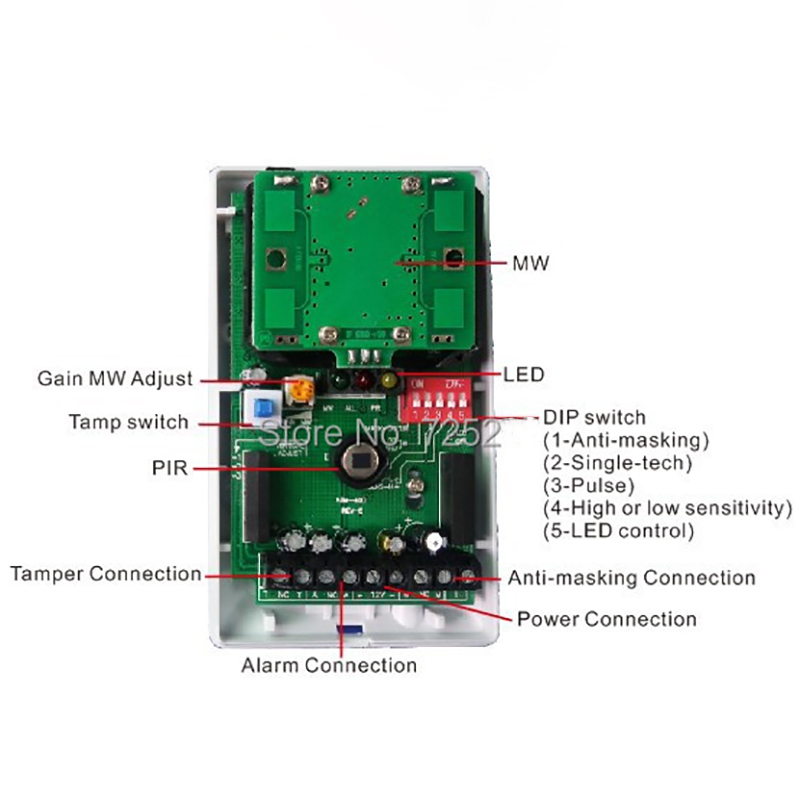Détecteur de mouvement PIR à m - Pet Immune Pir Sensor avis et prix