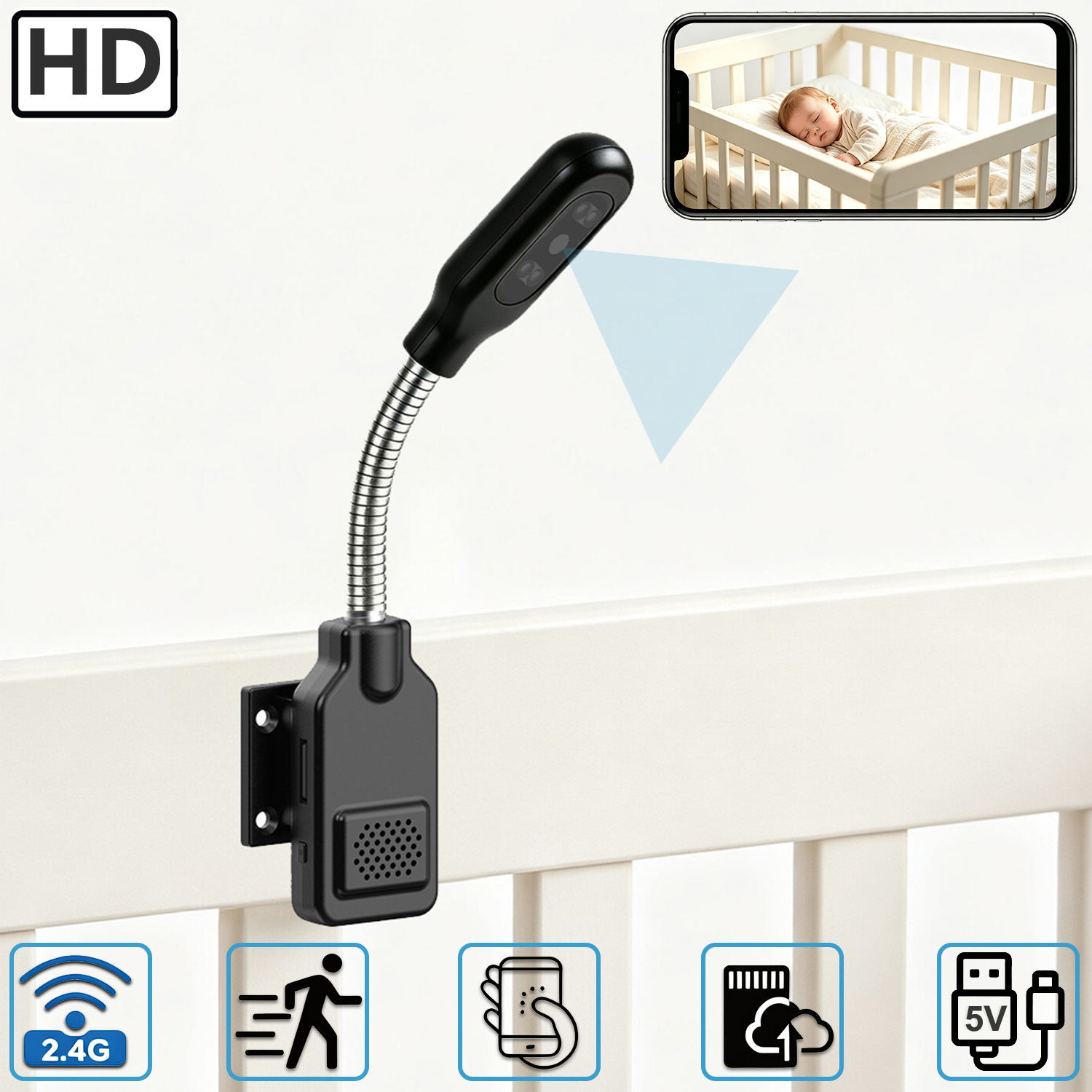 Caméra de surveillance flexibl - Hidden Camera Clock avis et prix