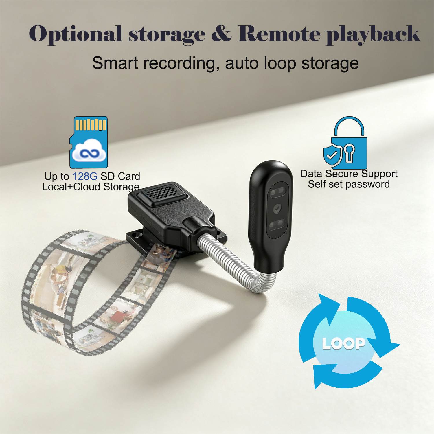 Caméra de surveillance flexibl - Hidden Camera Clock avis et prix
