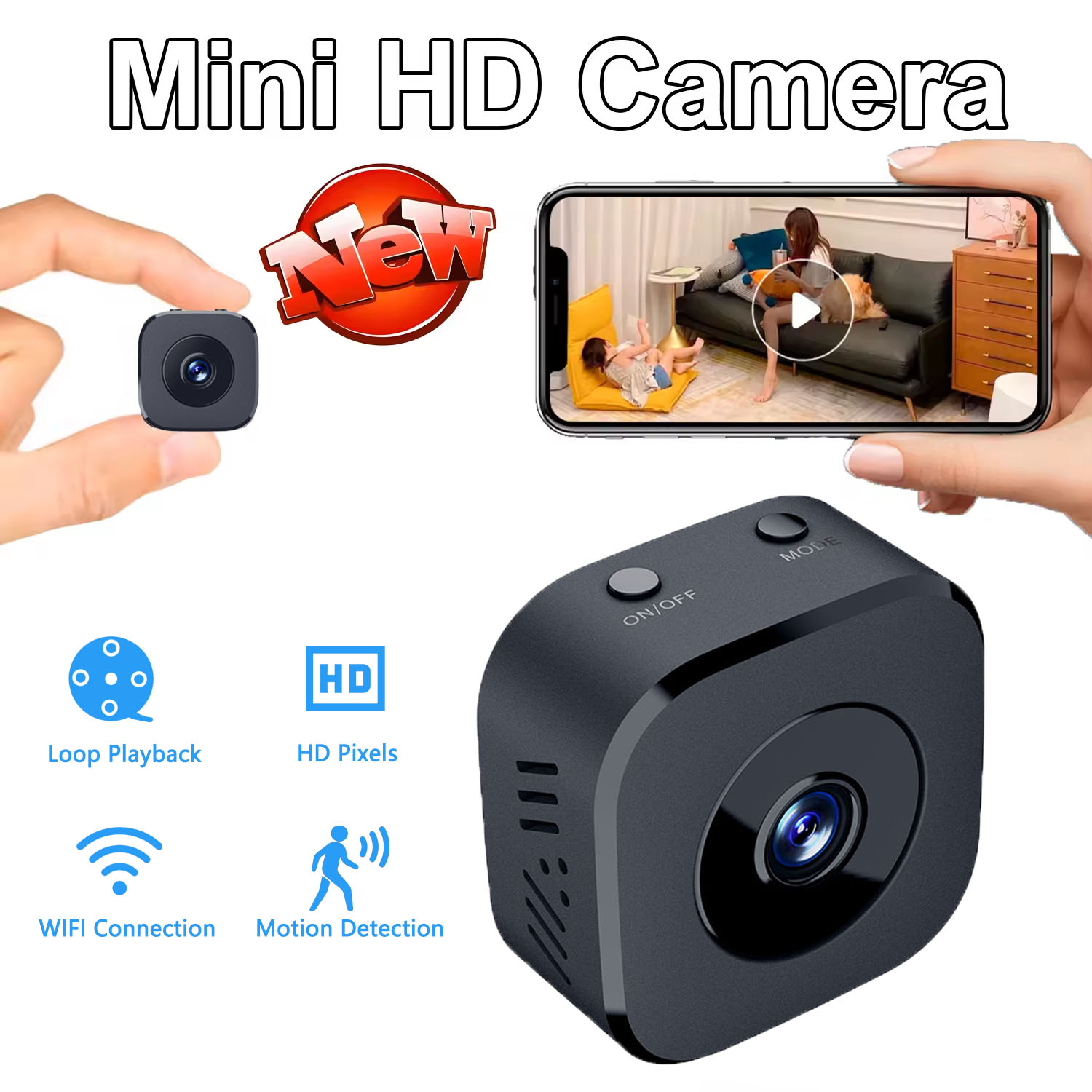 Caméra de sécurité 4K Mini Vis - Home Security Honeywell avis et prix