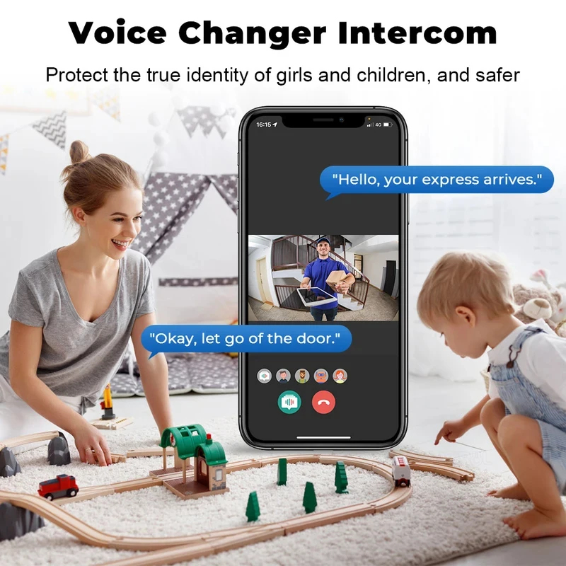 Sonnette vidéo WiFi pour maiso - Home Security Honeywell avis et prix