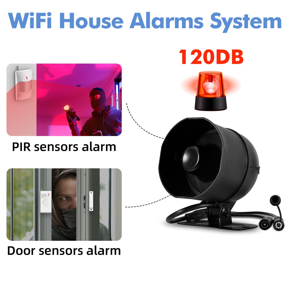 KERUI – système d'alarme sirèn - Home Security System Installation avis et prix