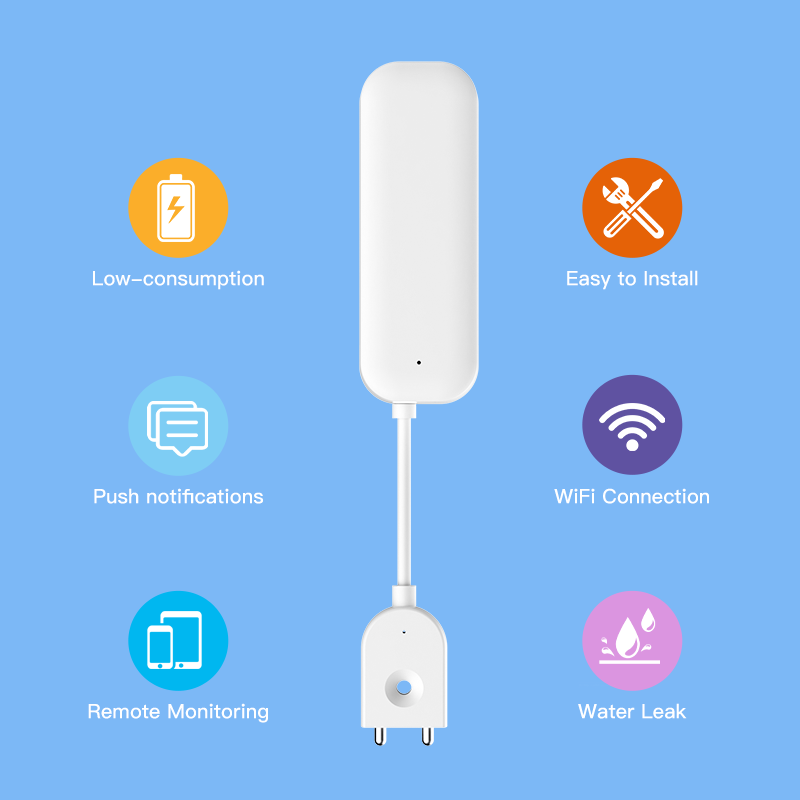 Tuya WiFi ZigBee capteur d'eau - Home Security Alexa avis et prix