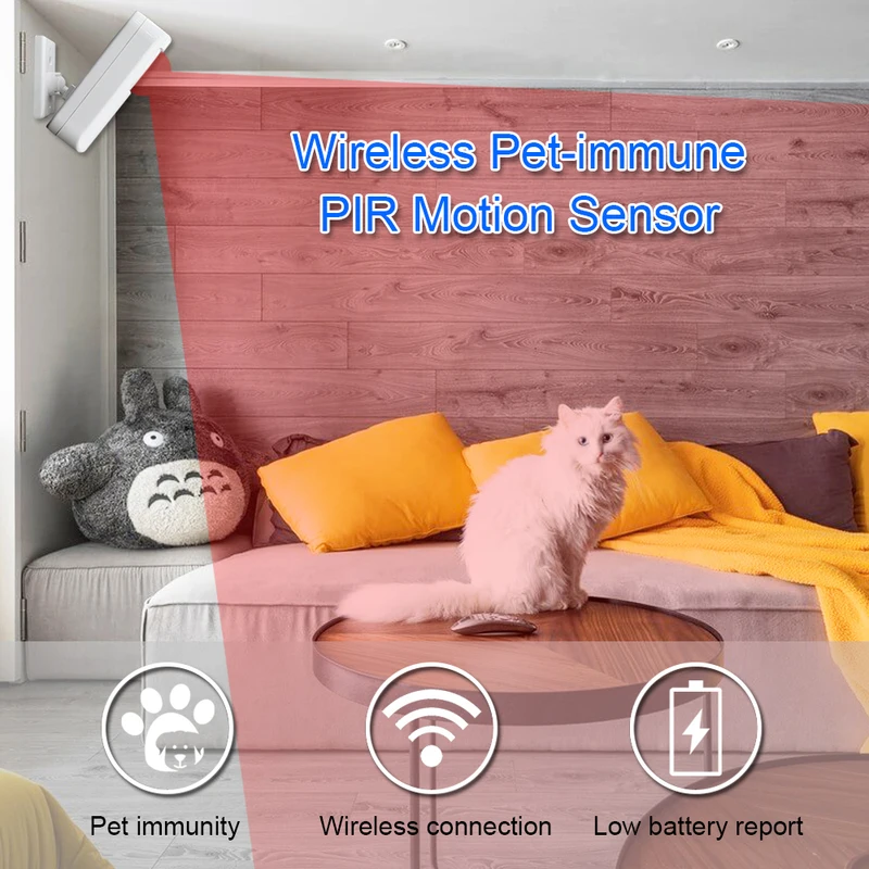 Détecteur infrarouge sans fil  - Pet Immune Pir Sensor avis et prix