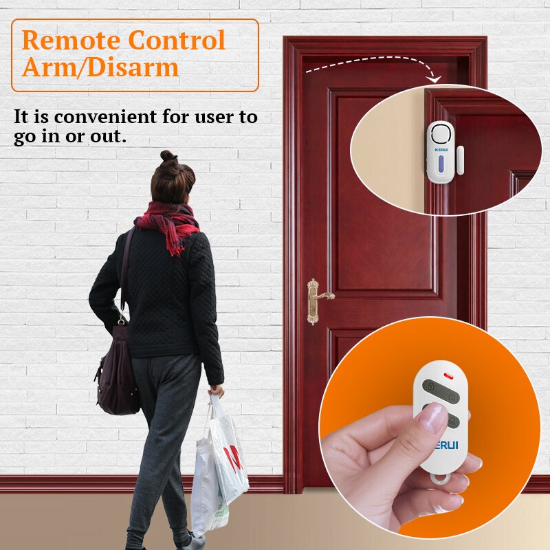 KERUI 120DB sans fil porte/fen - Home Security System Installation avis et prix