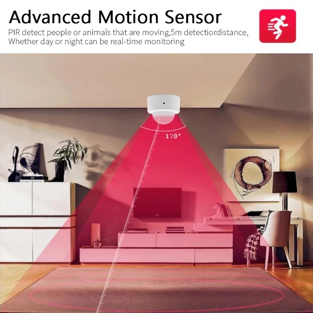 Zigbee-Mini capteur de mouveme - Home Security Alexa avis et prix